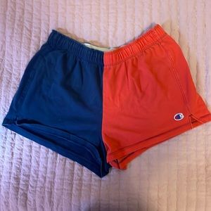 Multi colored champion shorts